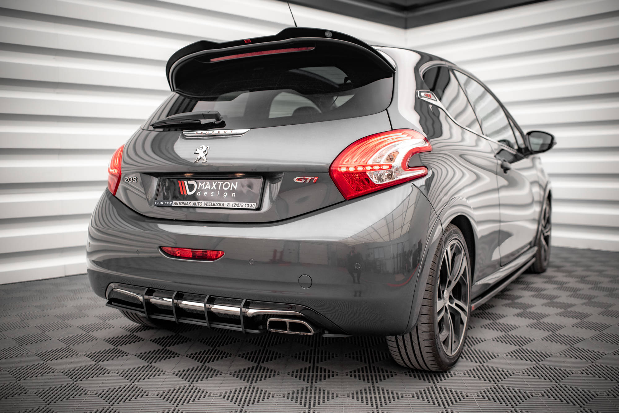 Diffuseur Street Pro Maxton Peugeot 208 GTi Mk1